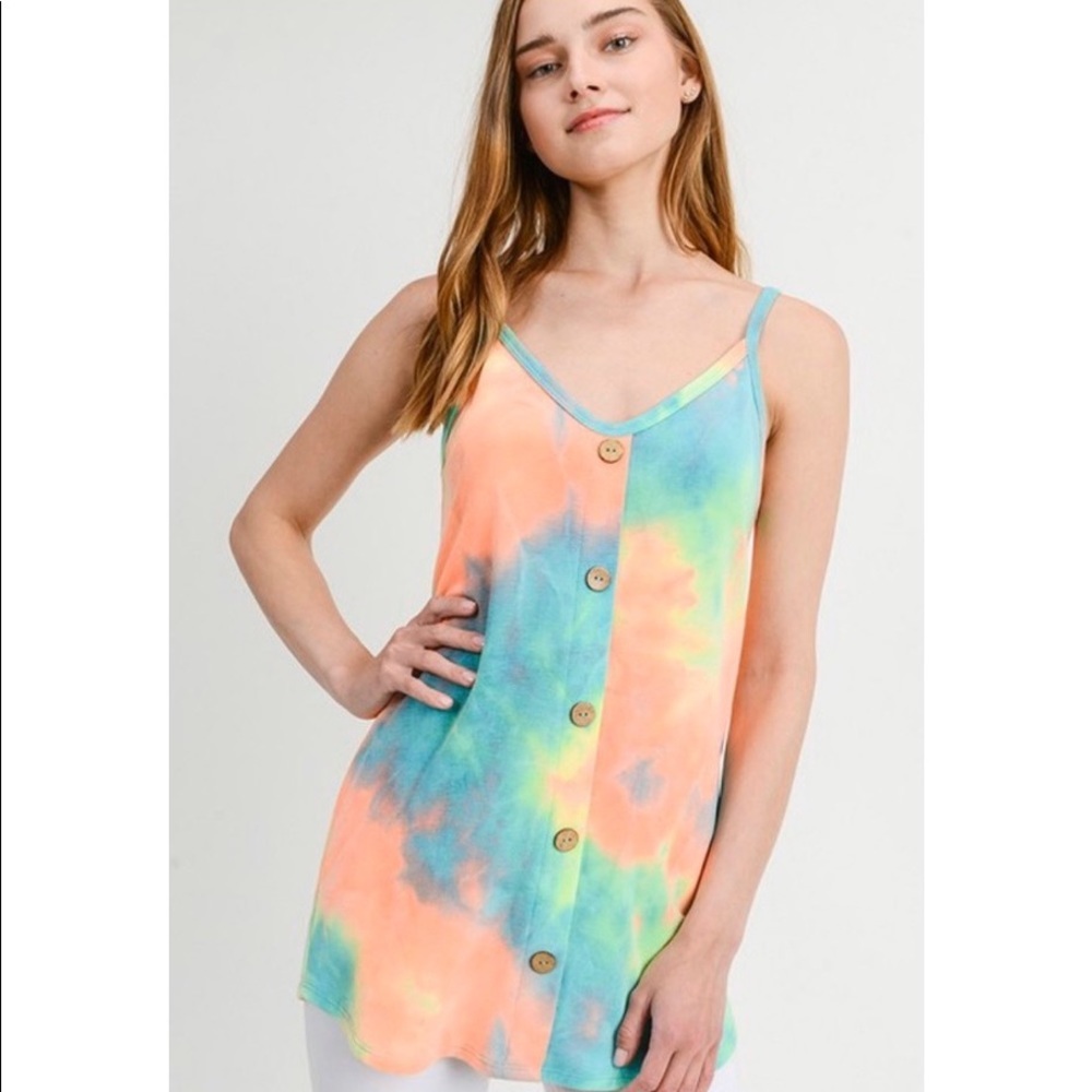 NEW! Tie Dye Tank Top! - Picture 2 of 7
